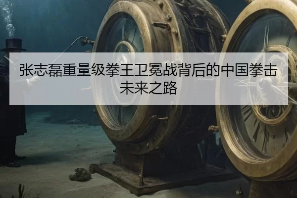 张志磊重量级拳王卫冕战背后的中国拳击未来之路